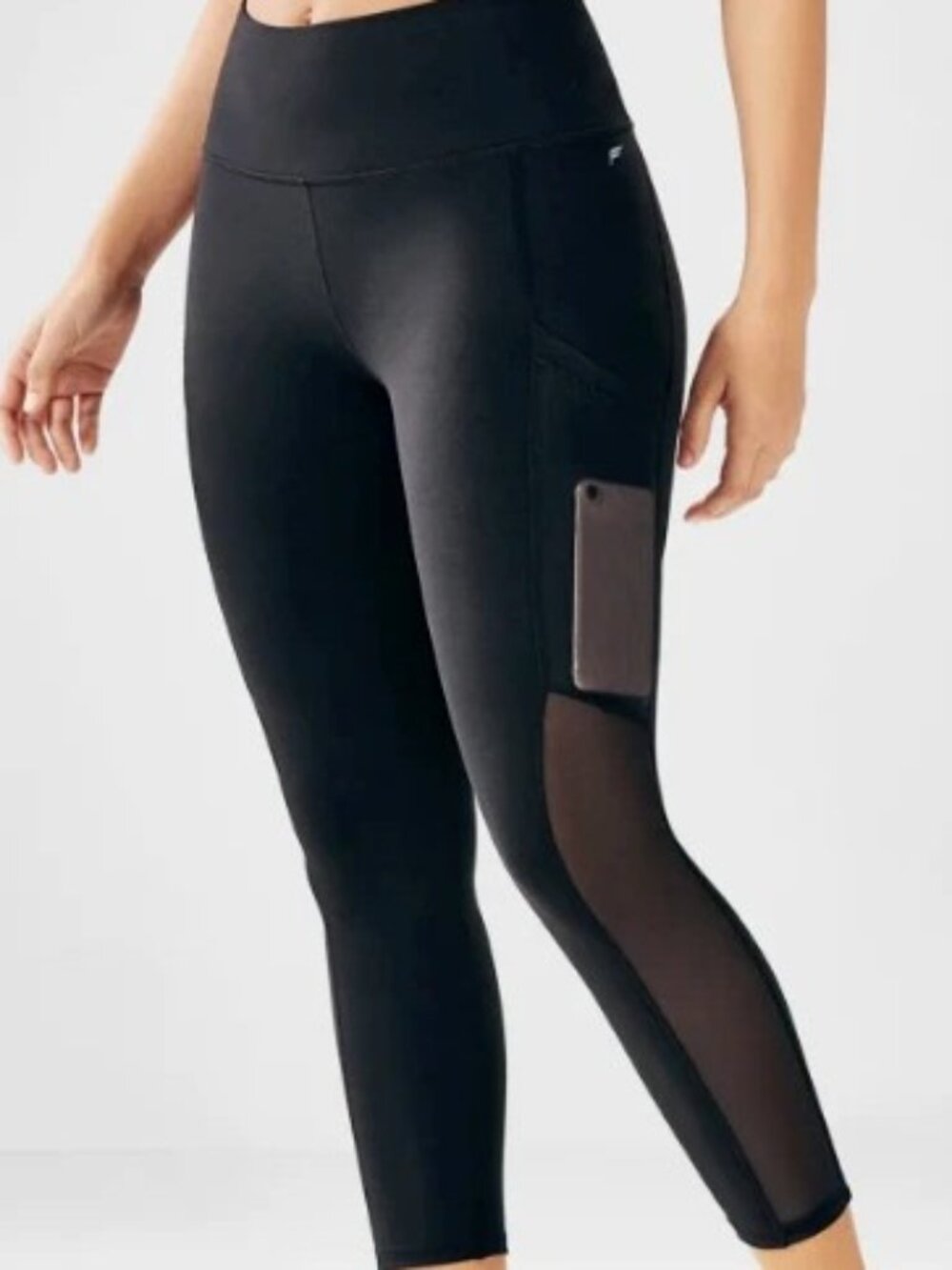 🖤NWT Fabletics Mila PowerHold High-Waisted Pocket Capri Leggings Black XL - Picture 11 of 12